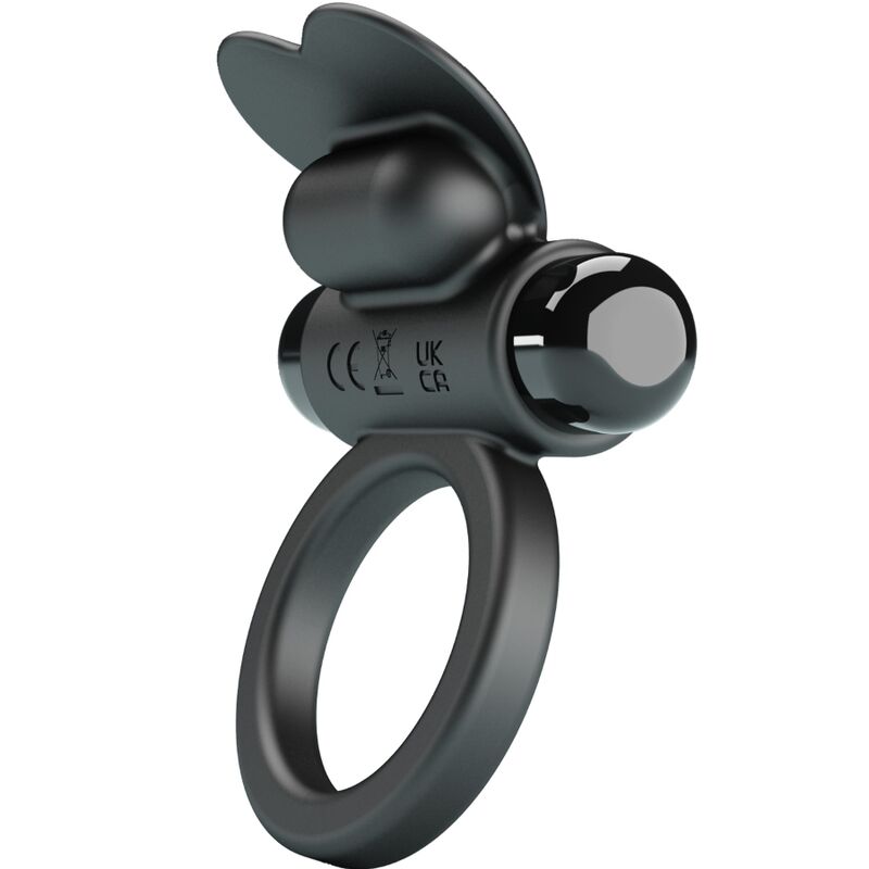 PRETTY LOVE - DEBONAIRE Vibration Penisring Kaninchen 10 Vibrationen Schwarz