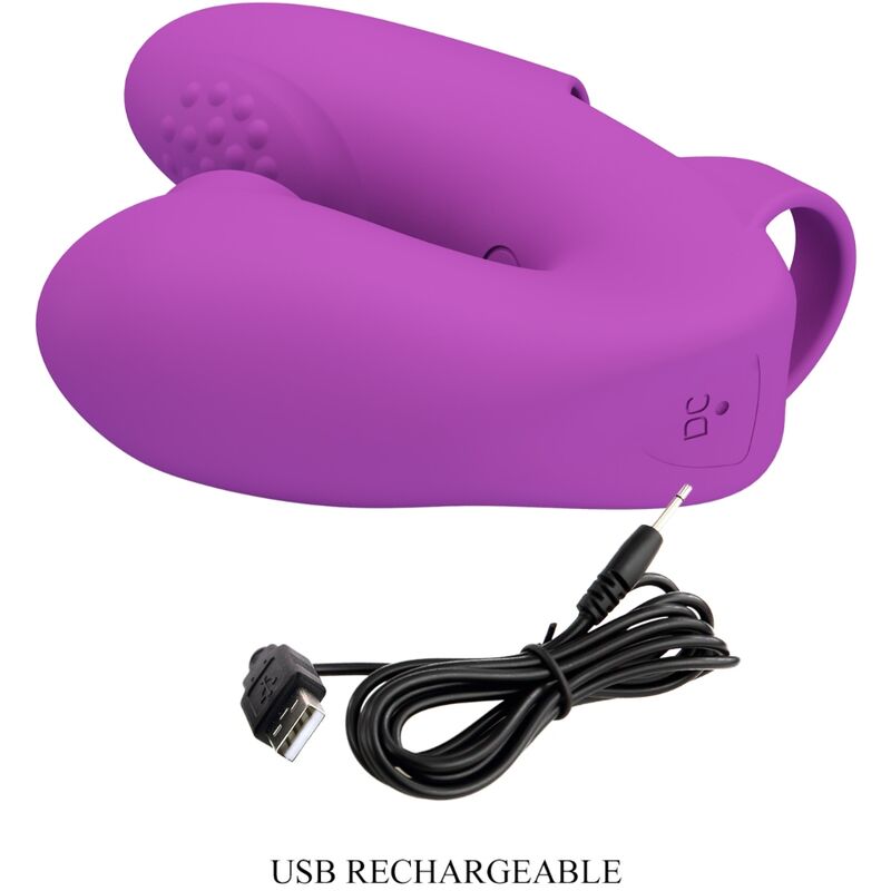 PRETTY LOVE - ATHENA FINGERVIBRATOR MIT KLORISSTIMULATOR LILA