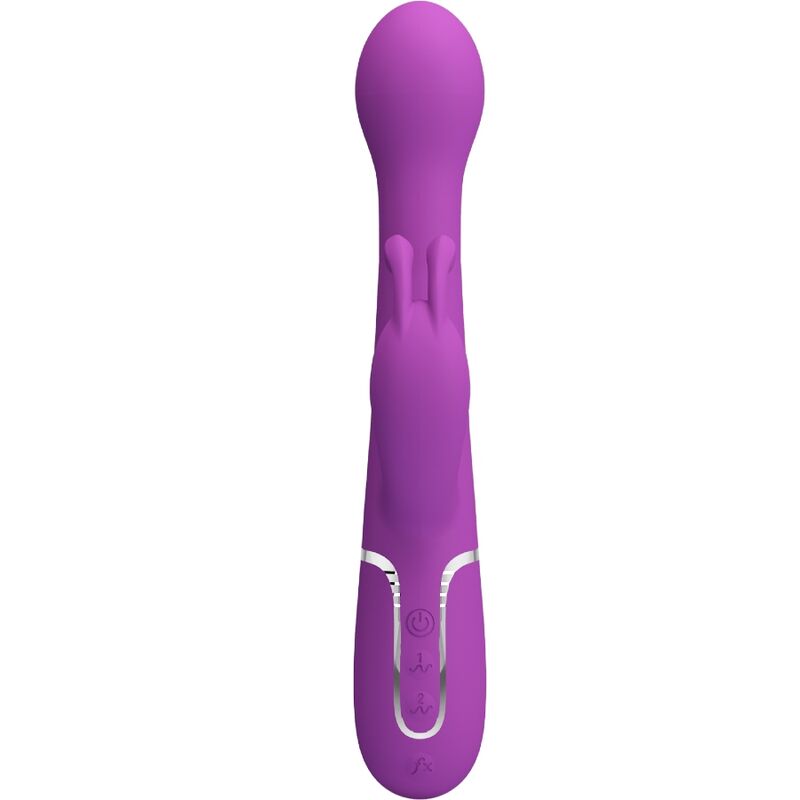 PRETTY LOVE - DEJON 3 IN 1 Multifunktions-Rabbit-Vibrator Lila