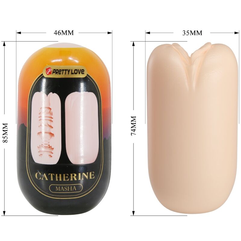 PRETTY LOVE - MASHA PACK 18 VERSCHIEDENE MÄNNLICHE MASTURBATOR.