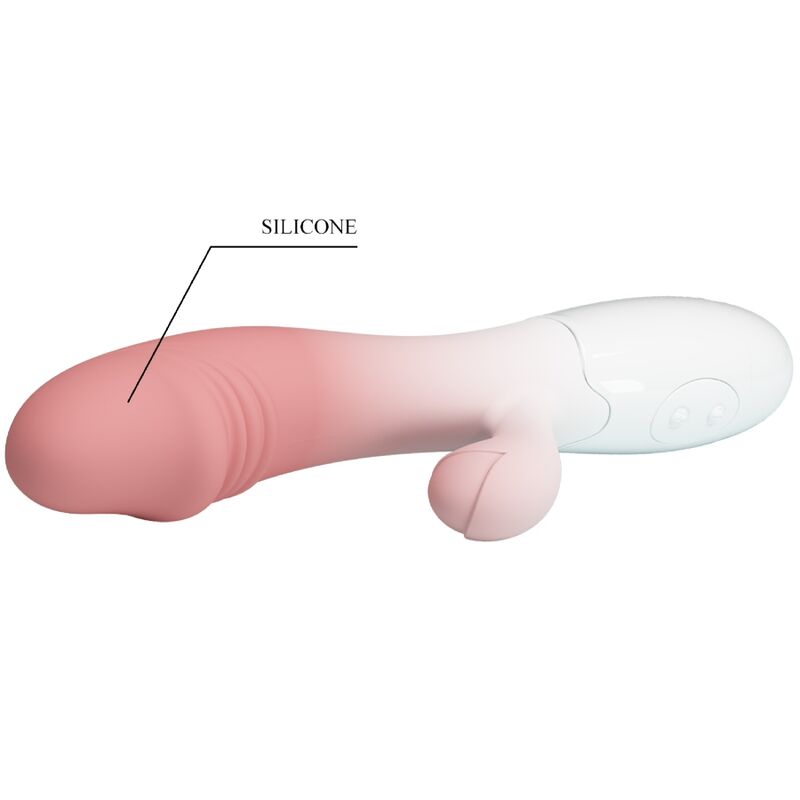 PRETTY LOVE - SNAPPY RABBIT VIBRATOR 30 VIBRATIONEN Rosa