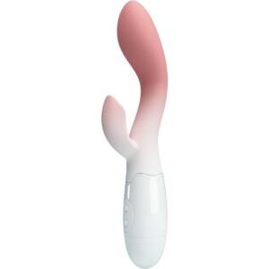 PRETTY LOVE - BRIGHTY G-SPOT VIBRATOR + Klitorisstimulator 30 Vibrationen Rosa