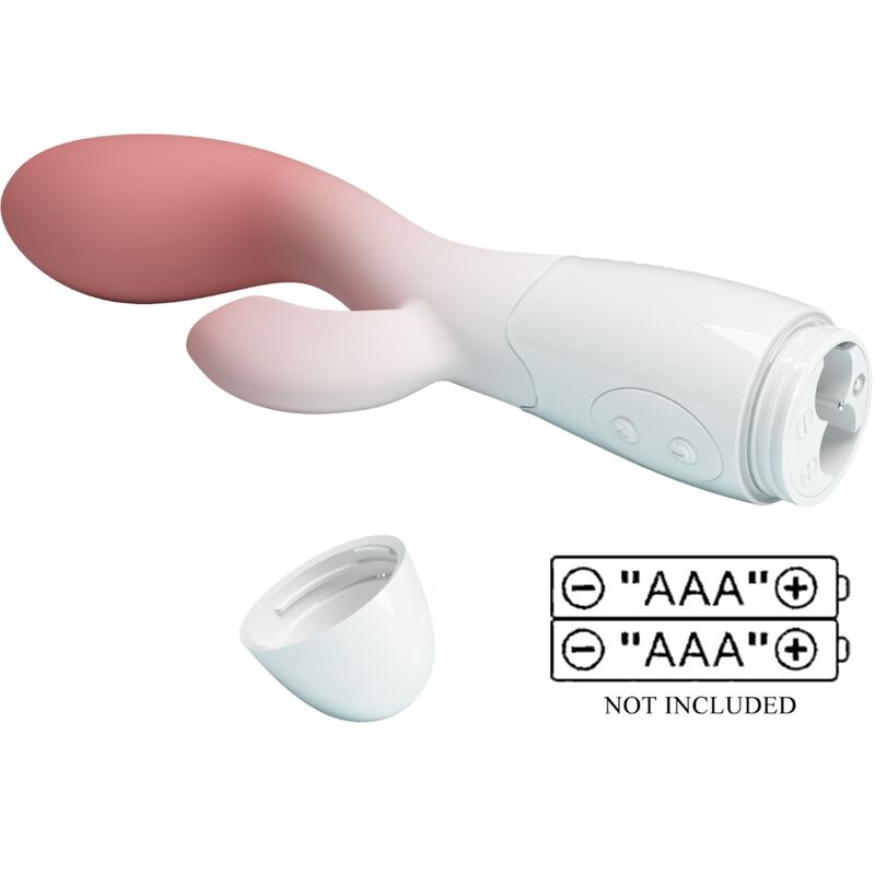 PRETTY LOVE - BRIGHTY G-SPOT VIBRATOR + Klitorisstimulator 30 Vibrationen Rosa