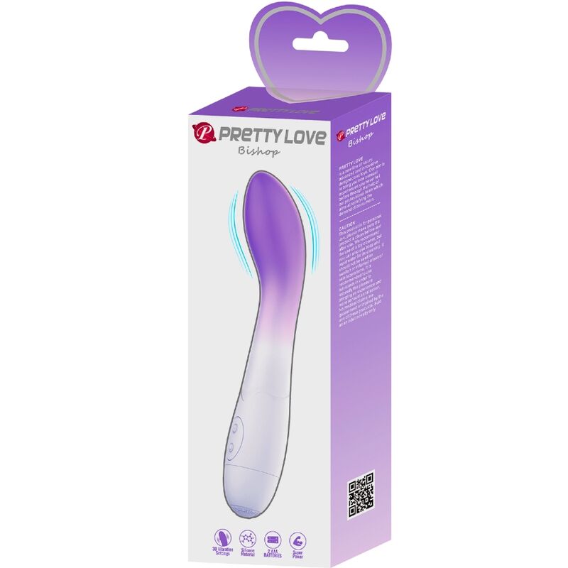 PRETTY LOVE - BISHOP G-Punkt Vibrator 30 Vibrationen Lila