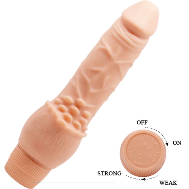 BAILE - BARBARA realistischer Vibrator 19,5 cm Haut