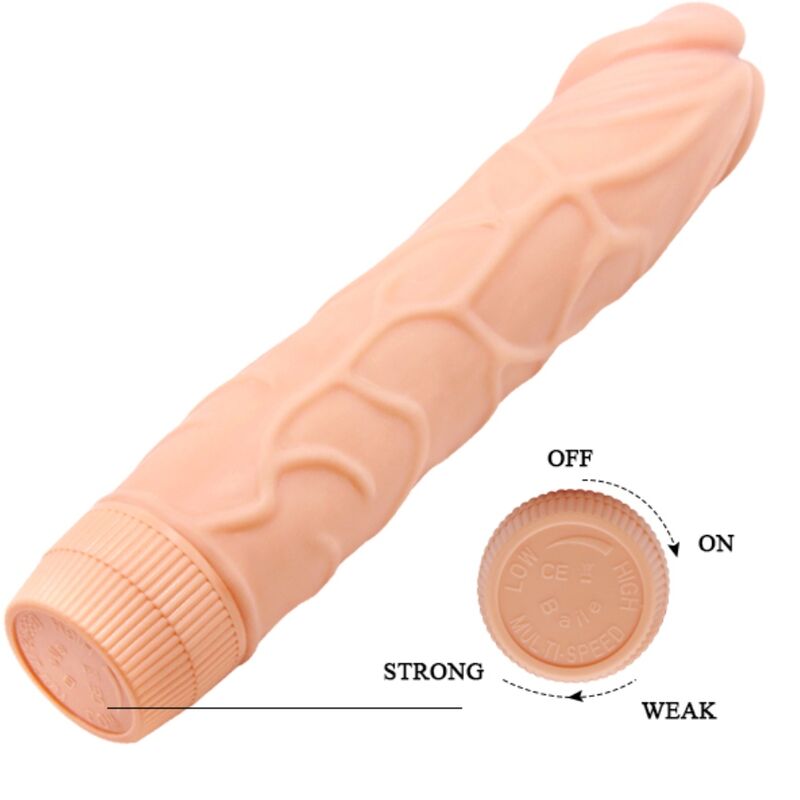 BAILE - BOB realistischer Vibrator 22,5 cm Hautfarbe