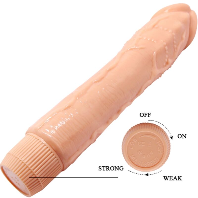 BAILE - DYBBUK realistischer Vibrator 24 cm Fleisch