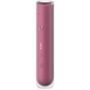 SATISFYER - FIRST KISS WAVE Klitorisstimulator Granat