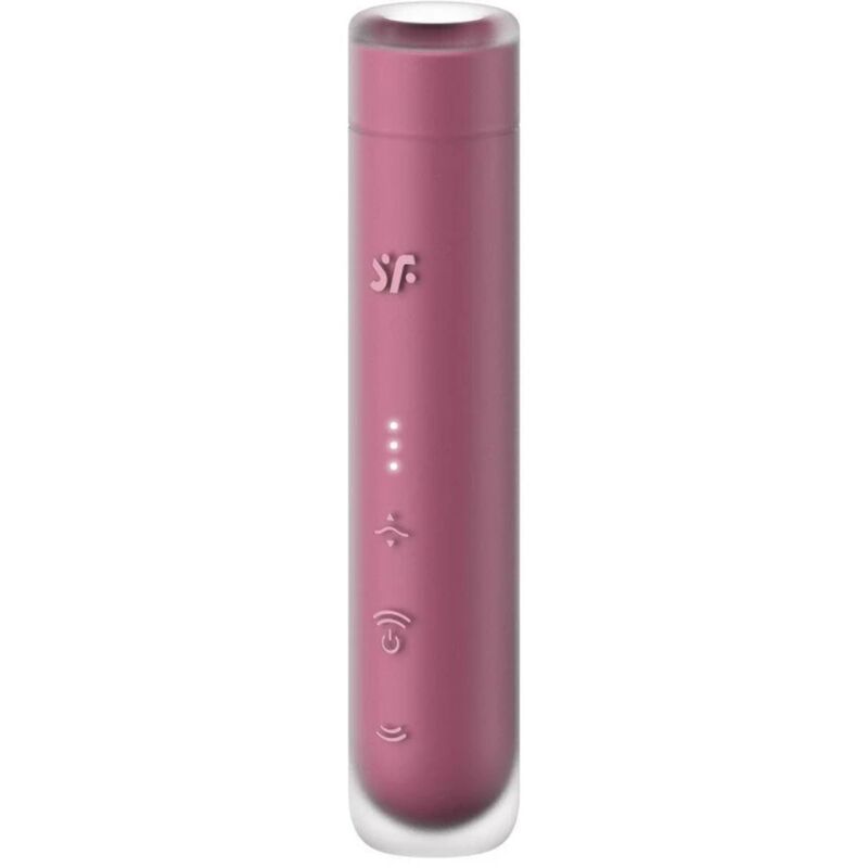 SATISFYER - FIRST KISS WAVE Klitorisstimulator Granat