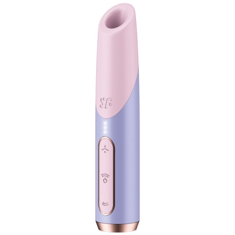 SATISFYER - BOLD KISS WAVE Klitorisstimulator Rosa / Violett