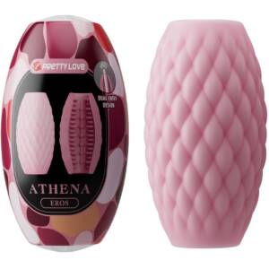 PRETTY LOVE - ATHENA EROS männlicher Masturbator aus Silikon Rosa