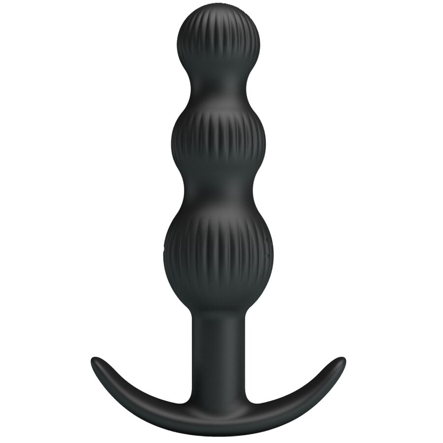 PRETTY LOVE - SIDNEY Analvibrator 10 Vibrationen Schwarz