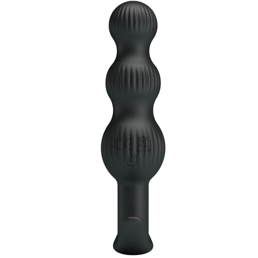 PRETTY LOVE - SIDNEY Analvibrator 10 Vibrationen Schwarz
