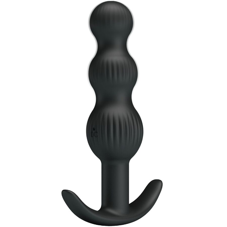 PRETTY LOVE - SIDNEY Analvibrator 10 Vibrationen Schwarz