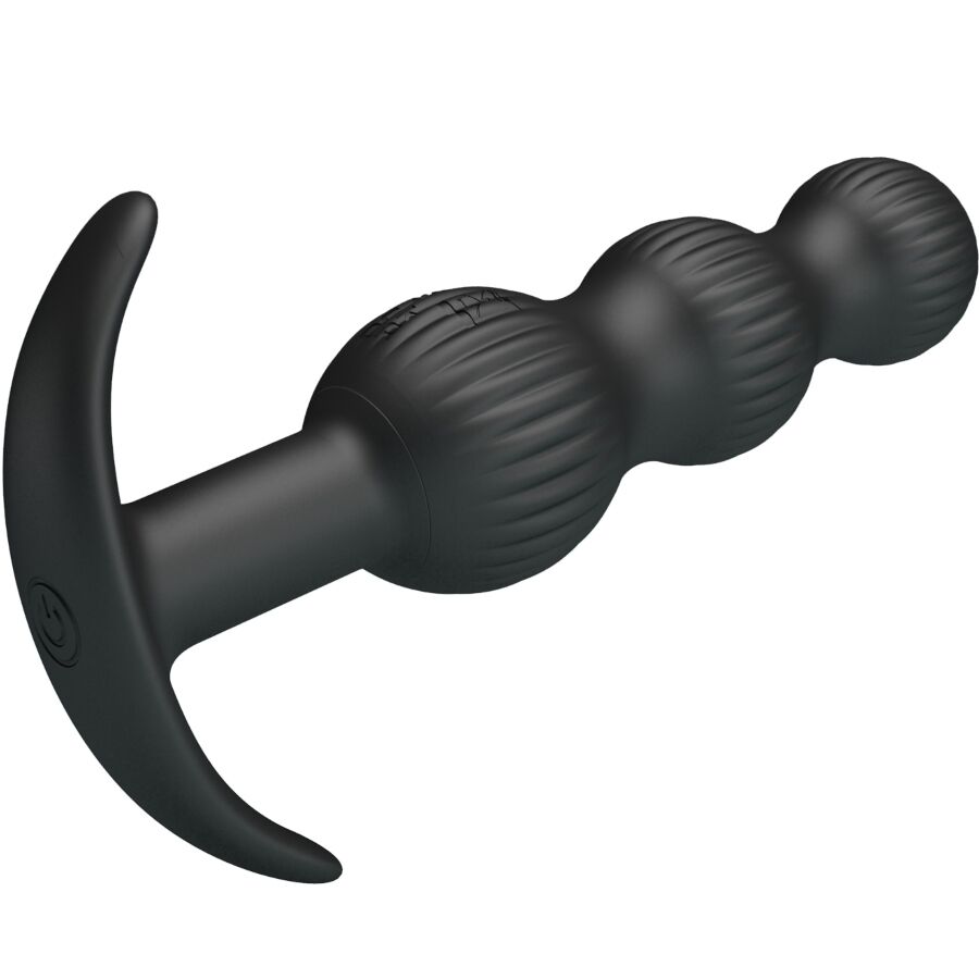 PRETTY LOVE - SIDNEY Analvibrator 10 Vibrationen Schwarz
