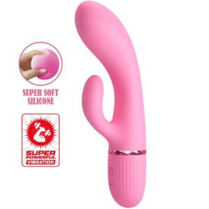 PRETTY LOVE - MARSKI RABBIT VIBRATOR & G-PUNKT ROSA