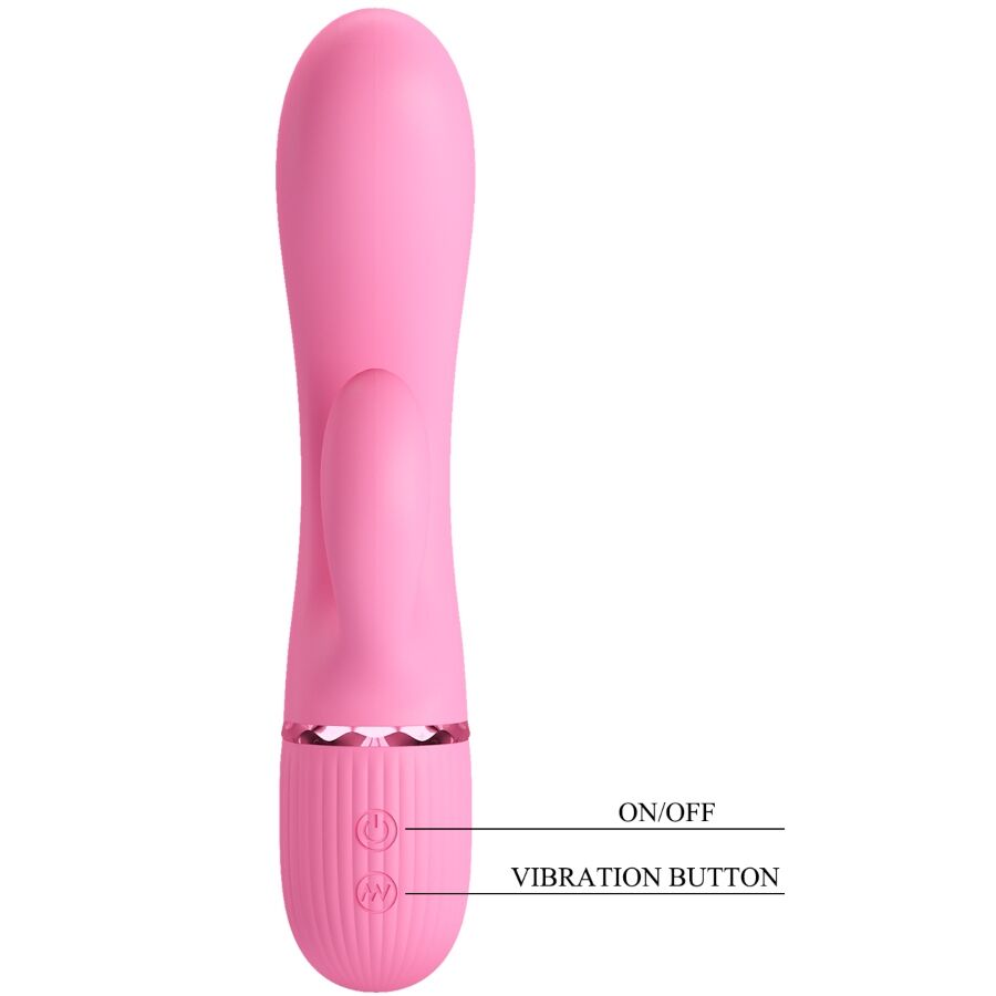 PRETTY LOVE - MARSKI RABBIT VIBRATOR & G-PUNKT ROSA