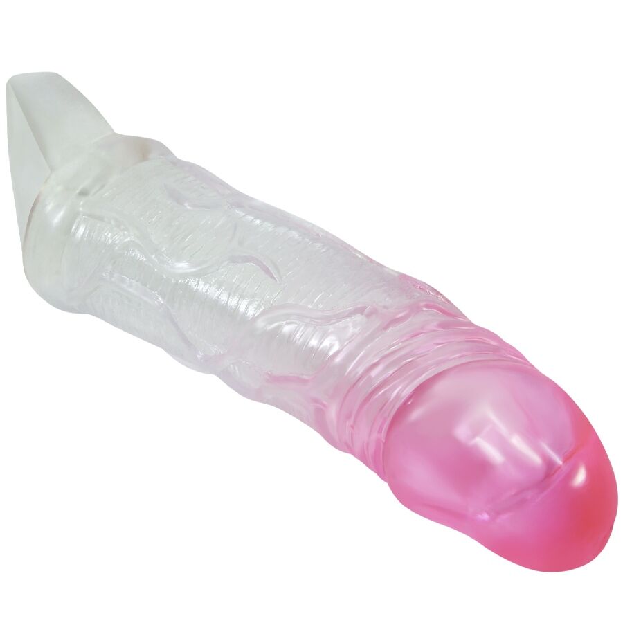 PRETTY LOVE - ODES REALISTISCHE 2 CM PENISVERGRÖSSERUNGSHÜLSE PINK