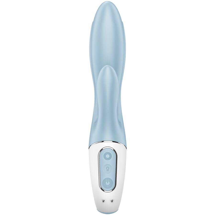 SATISFYER - AIR PUMP BUNNY 1 Aufblasbarer Kaninchenvibrator Blau