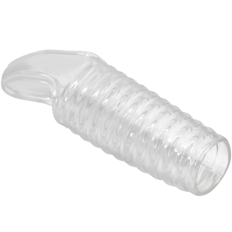 Entdecken Sie die PRETTY LOVE - HARTMAN PENISHÜLSE in transparentem Design! Diese hochwertige Penishülse sorgt für ein intensives und aufregendes Erlebnis. Sie ist perfekt geeignet, um neue Höhepunkte zu erreichen und Ihre Lust zu steigern. Das flexible Material passt sich optimal an und bietet Ihnen und Ihrem Partner unvergessliche Momente. Lassen Sie sich von der Qualität und dem ansprechenden Design begeistern und bringen Sie frischen Wind in Ihr Liebesleben!