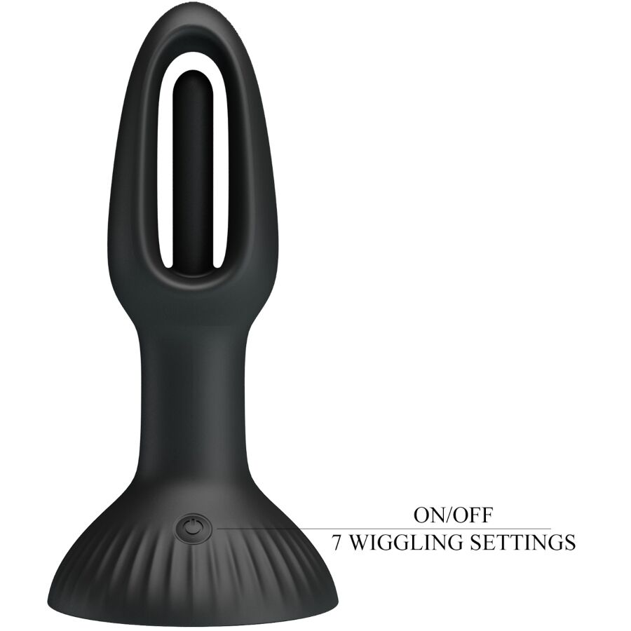 PRETTY LOVE - HUBERT Analplug mit 7 Vibrationsmodi