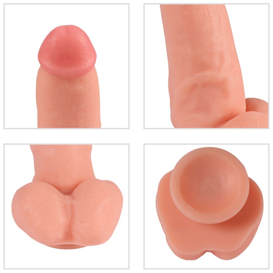 SHEQU - Rotes Eagle Vibratordildo mit Fernbedienung 17 cm