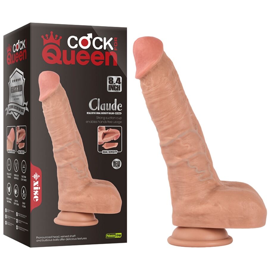 XISE - CLAUDE realistischer Doppeldildod 16,5 cm