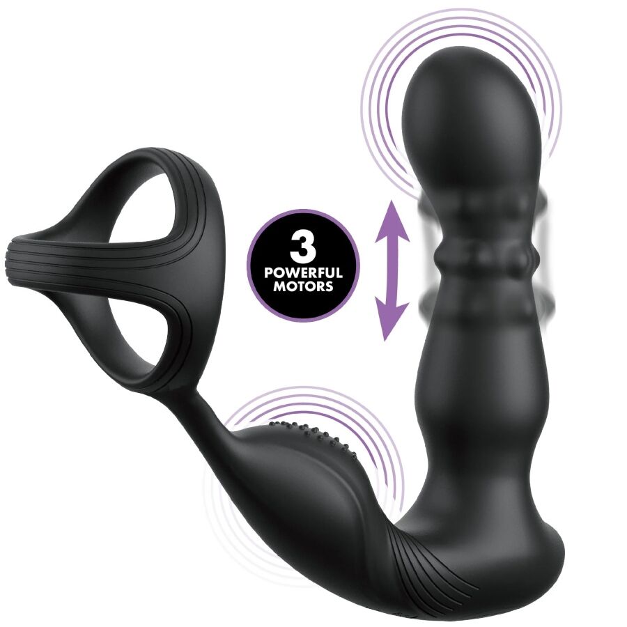 ANAL FANTASY ELITE COLLECTION - Vibrierender Analring und Massager mit Fernbedienung