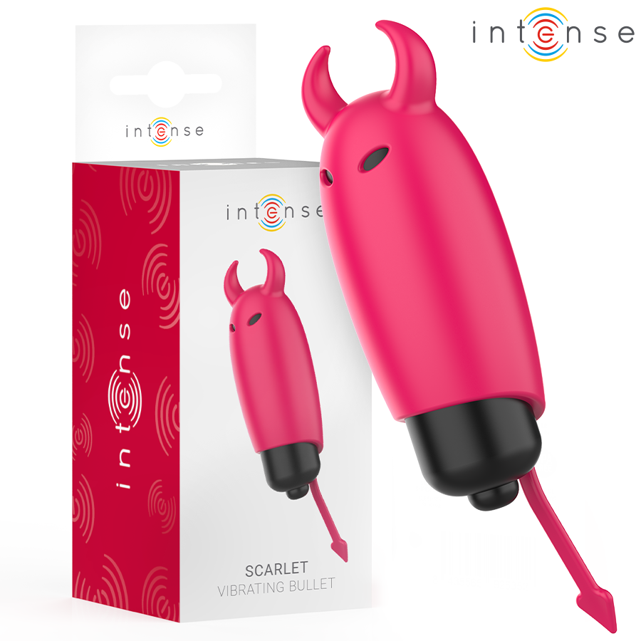 INTENSE - SCARLET VIBRIERENDE KUGEL Rot 9,3 x 2,4 cm