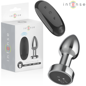 INTENSE - ANAL PLUG 10 VIBRATIONEN METALL MIT FERNBEDIENUNG