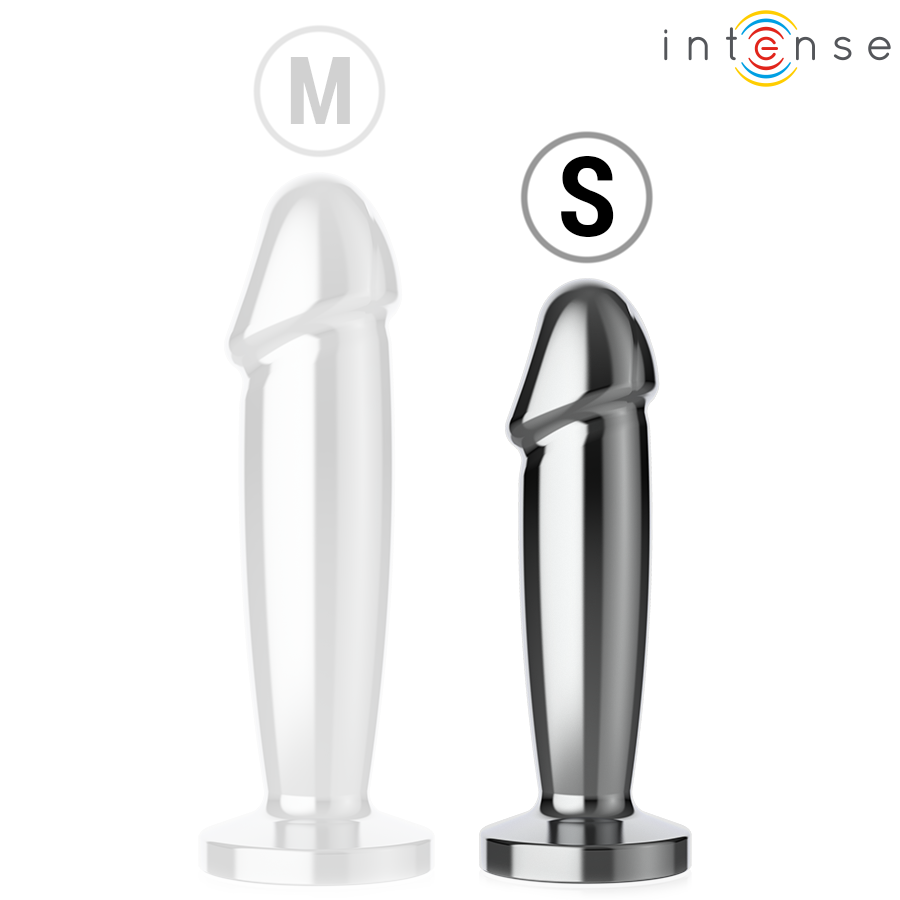 INTENSE - ANAL PLUG 10 VIBRATIONEN METALLDILDO MIT FERNBEDIENUNG