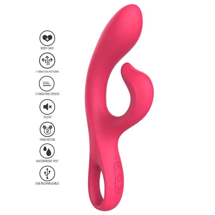 XOCOON - G-Punkt-Vibrator ohne Ende, Pink