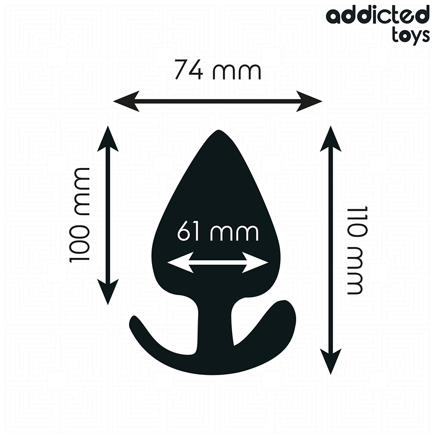 ADDICTED TOYS - Analplug Größe XXL 11 cm
