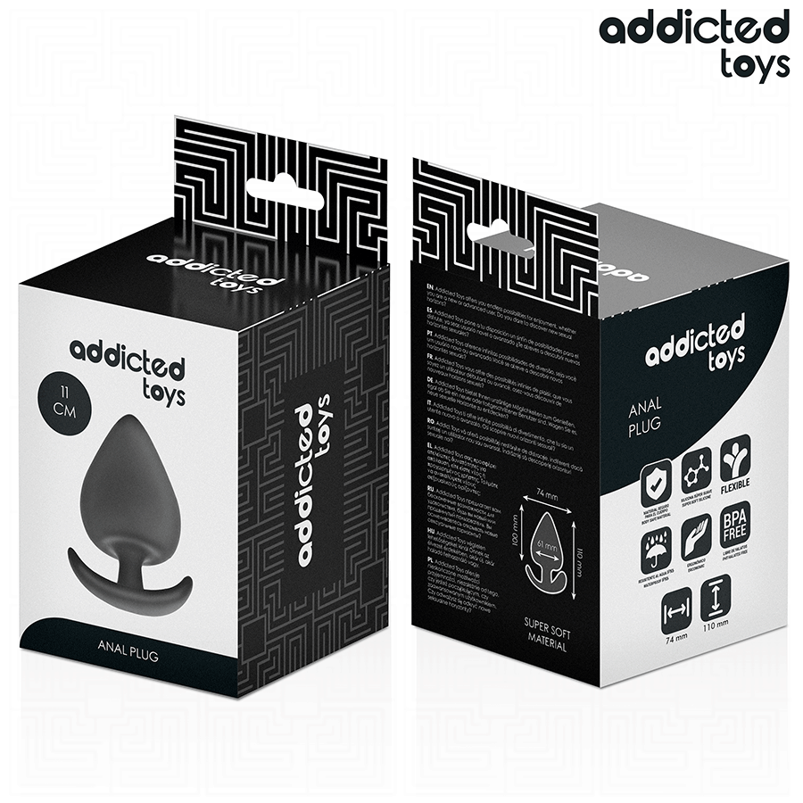 ADDICTED TOYS - Analplug Größe XXL 11 cm