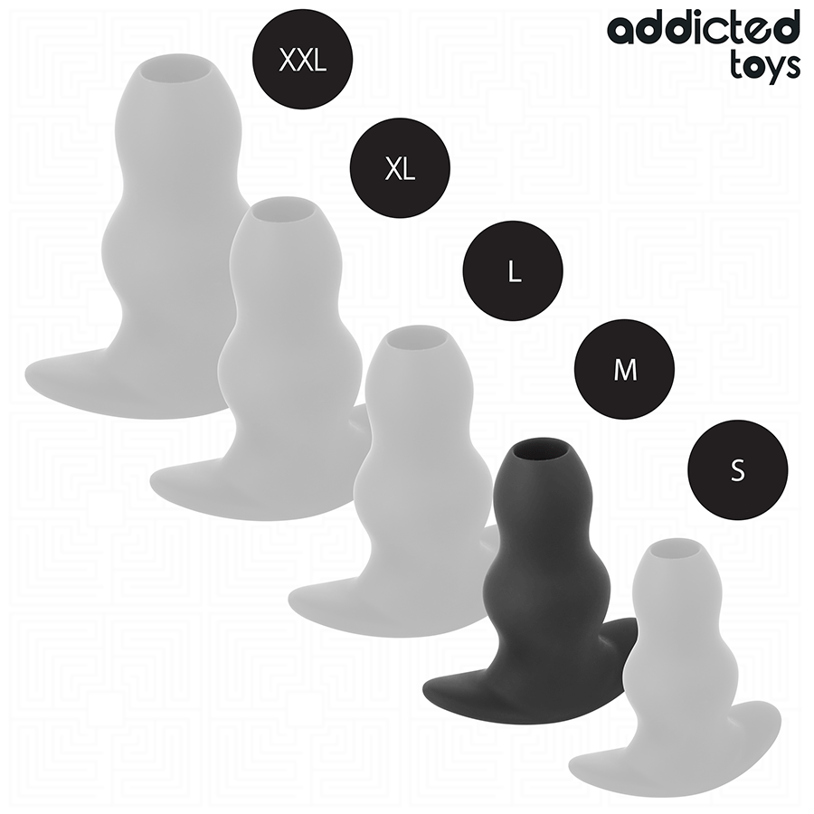 ADDICTED TOYS - Hohlanalplug Größe M 9,6 cm