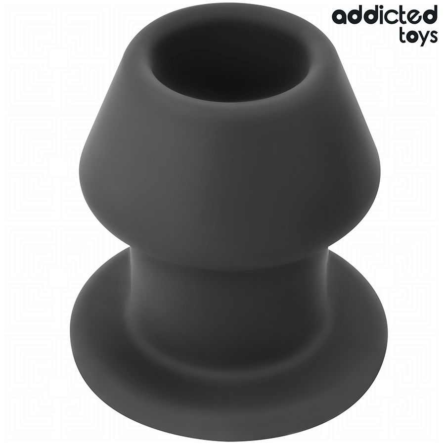 ADDICTED TOYS - EXTREM HOHLER ANALPLUG GRÖSSE M 8,7 CM