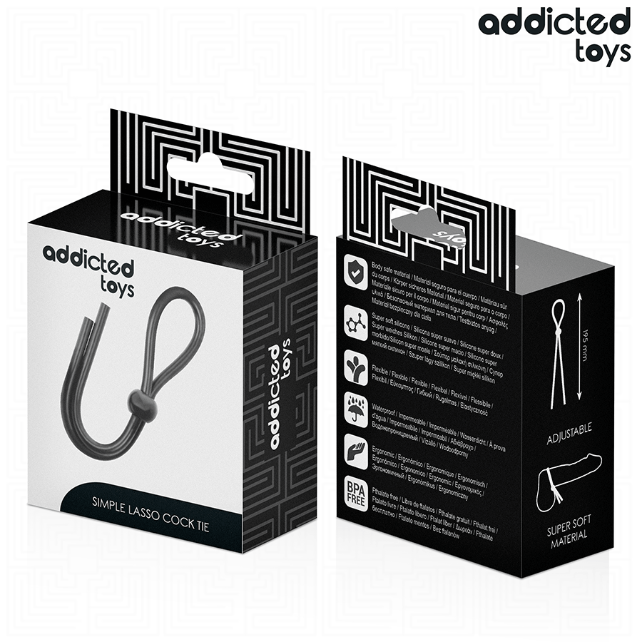 ADDICTED TOYS - Silikonaufsatz für den Einzelschleifen-Penis