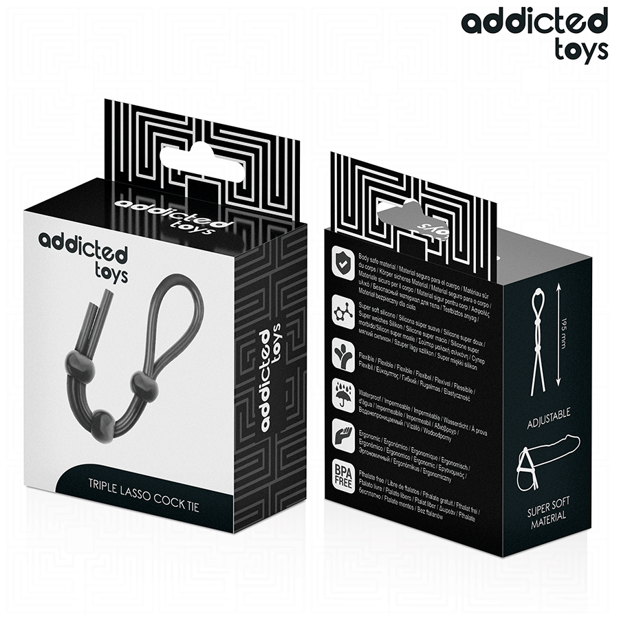 ADDICTED TOYS - Silikonaufsatz für den Triple Loop Penis