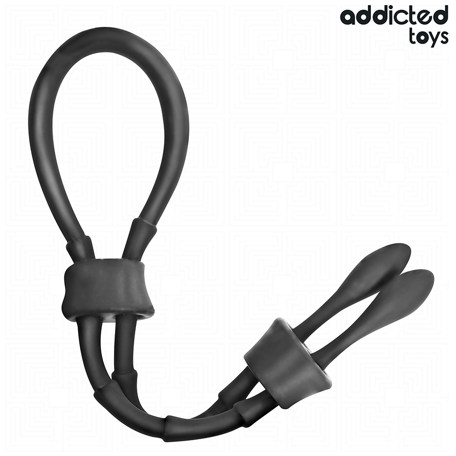 ADDICTED TOYS - Verstellbares Silikonseil für den Penis
