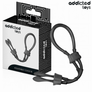 ADDICTED TOYS - Verstellbares Silikonseil für den Penis