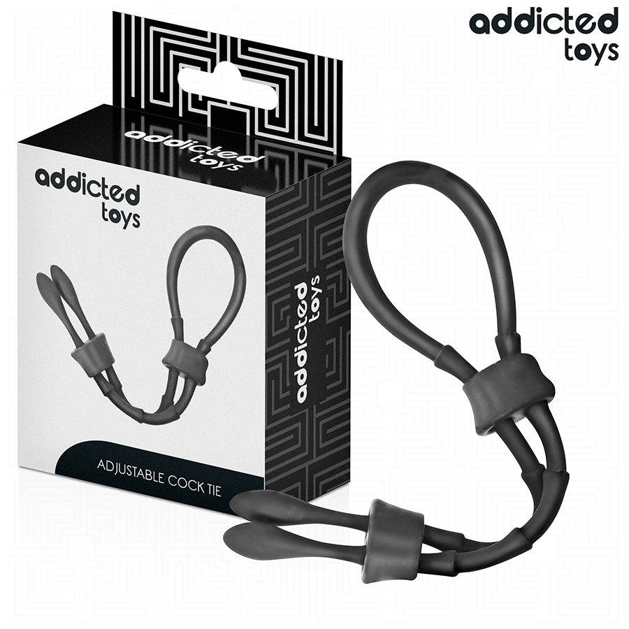 ADDICTED TOYS - Verstellbares Silikonseil für den Penis
