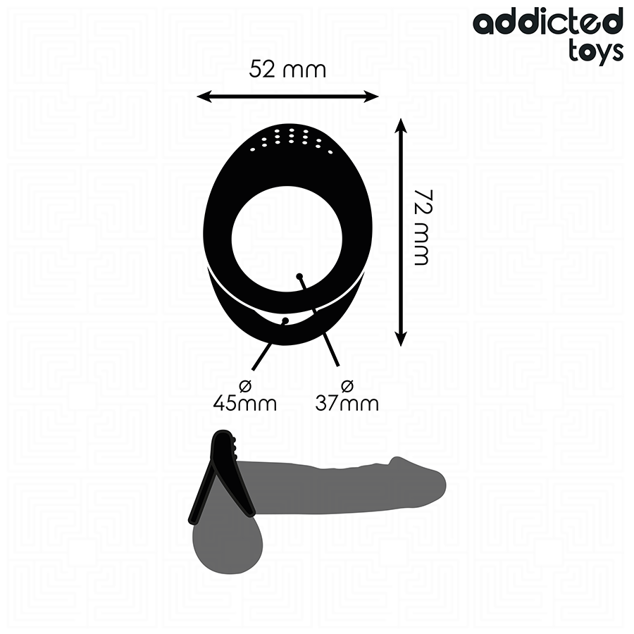 ADDICTED TOYS - DOPPELTER PENISRING