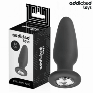 ADDICTED TOYS - Analplug mit Juwel Größe S 8,8 cm