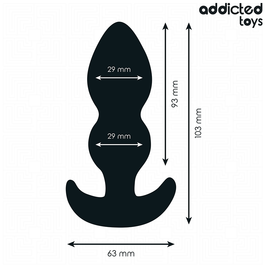 ADDICTED TOYS - Analplug Größe S 10,3 cm