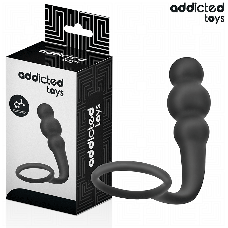 ADDICTED TOYS - Analplug mit Ring Modell 1