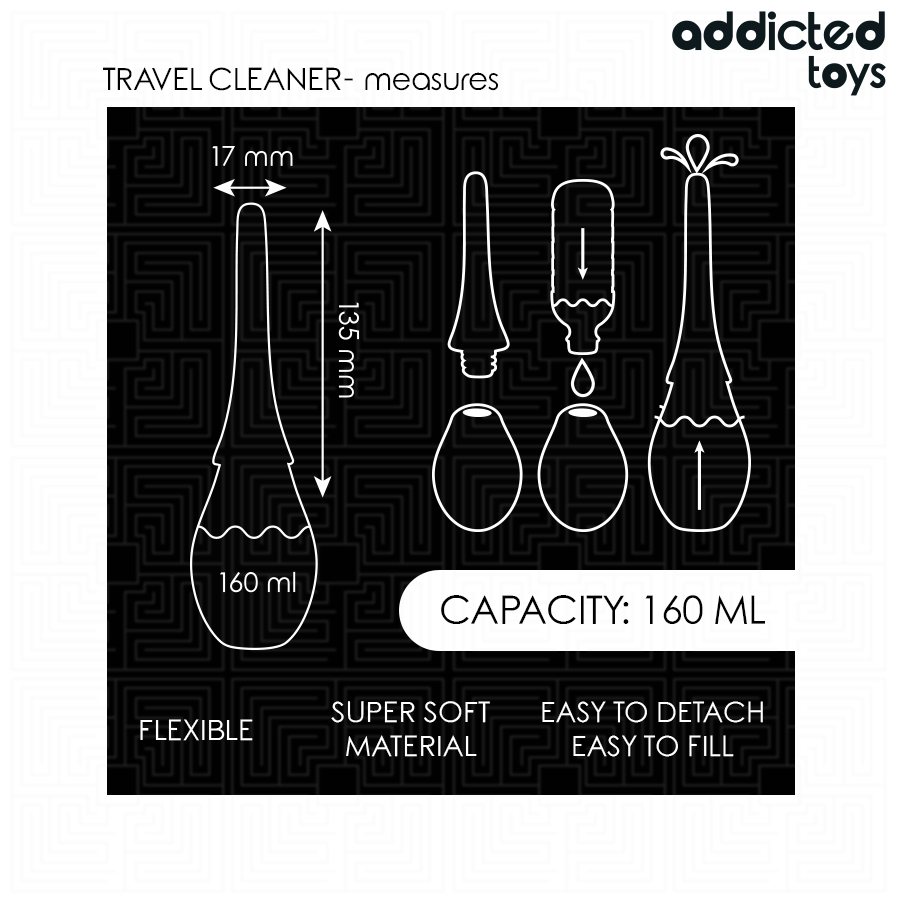 ADDICTED TOYS - Reise-Reiniger Modell 3
