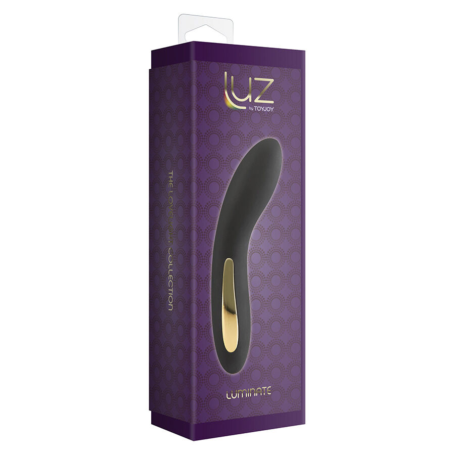 TOYJOY - Schwarzer Vibrator mit leuchtendem Licht