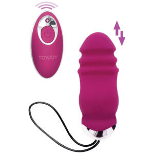 TOYJOY - HAPPINESS SUNN SIDE UP AND DOWN FUCHSIA VIBRATOR mit Fernbedienung