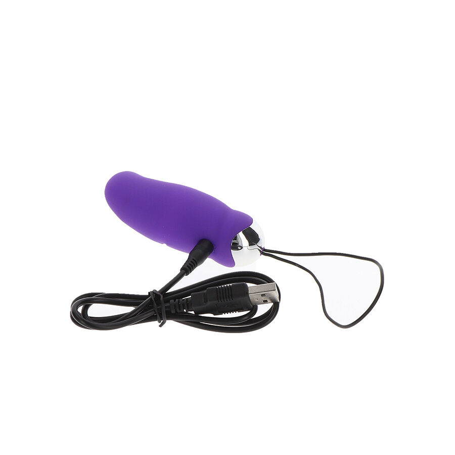 TOYJOY - HAPPINESS MY ORGASM EGGSPLODE Lila Vibrator mit Fernbedienung