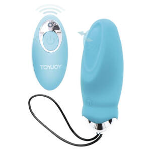 TOYJOY - HAPPINESS IM SO EGGCITED VIBRATOR mit Fernbedienung Blau